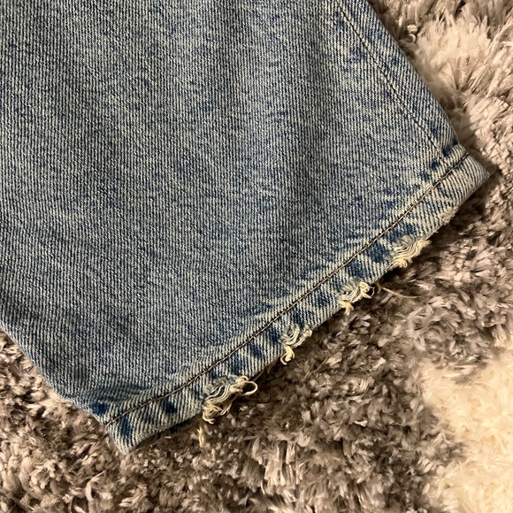 NWT Free People We the Free Ultra High Rise Straight Leg Distressed Jeans - Picture 7 of 13